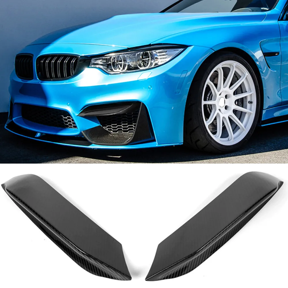 Carbon Fiber Front Bumper Lips Side Up Splitters Flaps ffor BMW F80 M3 F82 F83 M4 Body Kits 2014-2020
Carbon Fiber Front Bumper Lips Side Up Splitters Flaps ffor BMW F80 M3 F82 F83 M4 Body Kits 2014-2020