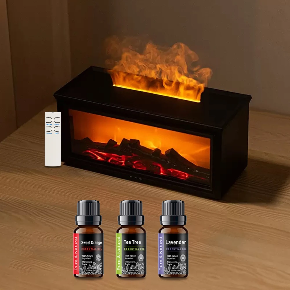 Flame-Design Humidifier & Aromatherapy Diffuser with 7-Color LED Night Light, for Home Fragrance and Decor
Flame-Design Humidifier & Aromatherapy Diffuser with 7-Color LED Night Light, for Home Fragrance and Decor