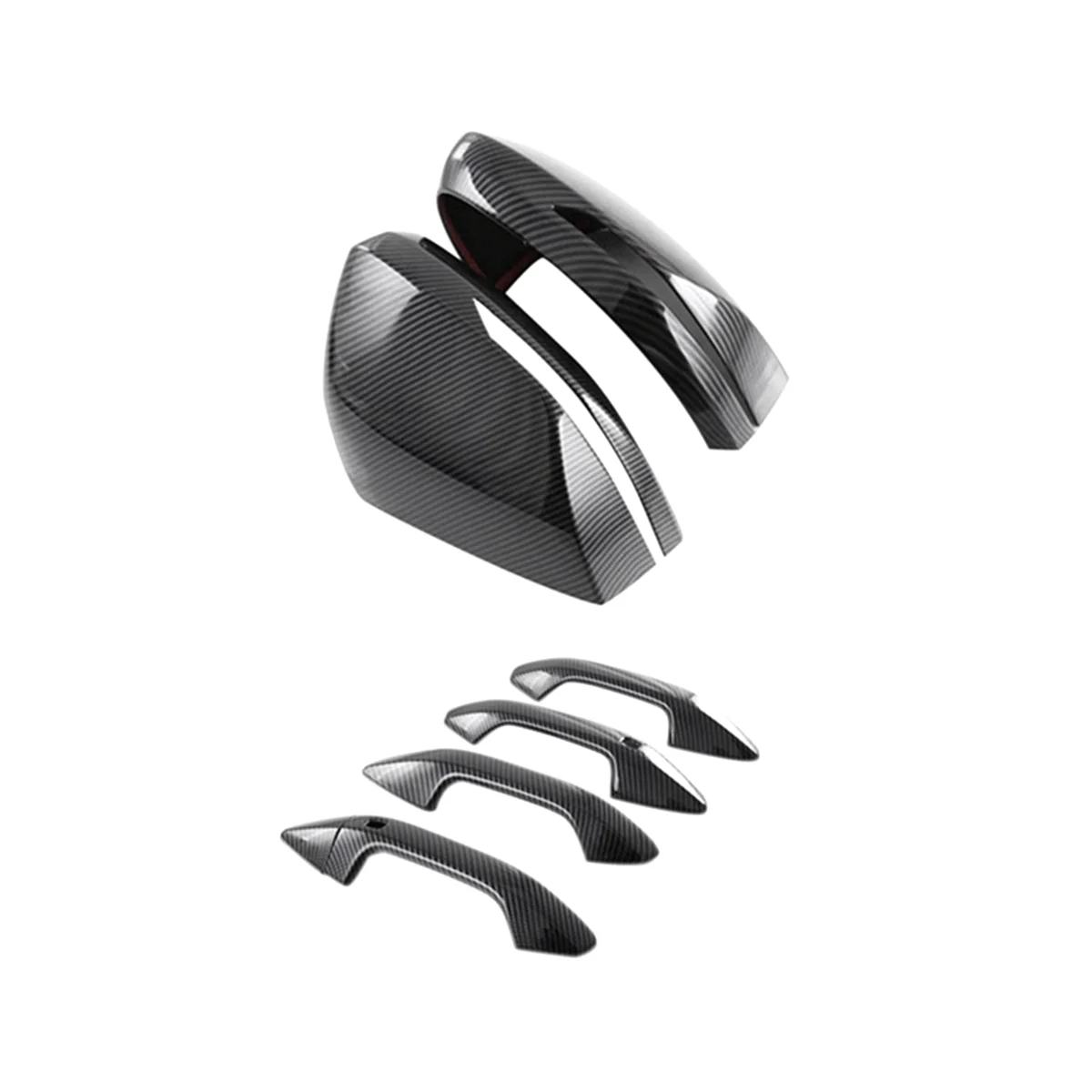 Carbon Fiber Car Side Rear View Mirror & Door Handle Cover Trim Decor Sticker Accessories for Kia Sportage NQ5 2021 2022
Carbon Fiber Car Side Rear View Mirror & Door Handle Cover Trim Decor Sticker Accessories for Kia Sportage NQ5 2021 2022