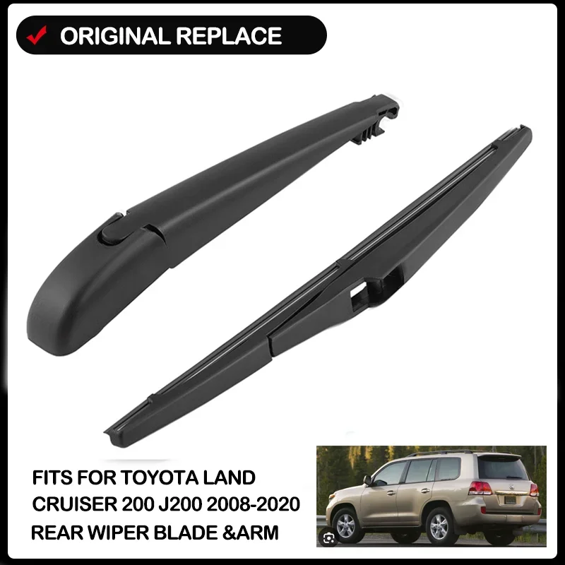 12" Rear Windshield Wiper Arm + Blade For Toyota Land Cruiser 200 J200 2008-2020 Back Windscreen Car Wiper Blade
12" Rear Windshield Wiper Arm + Blade For Toyota Land Cruiser 200 J200 2008-2020 Back Windscreen Car Wiper Blade