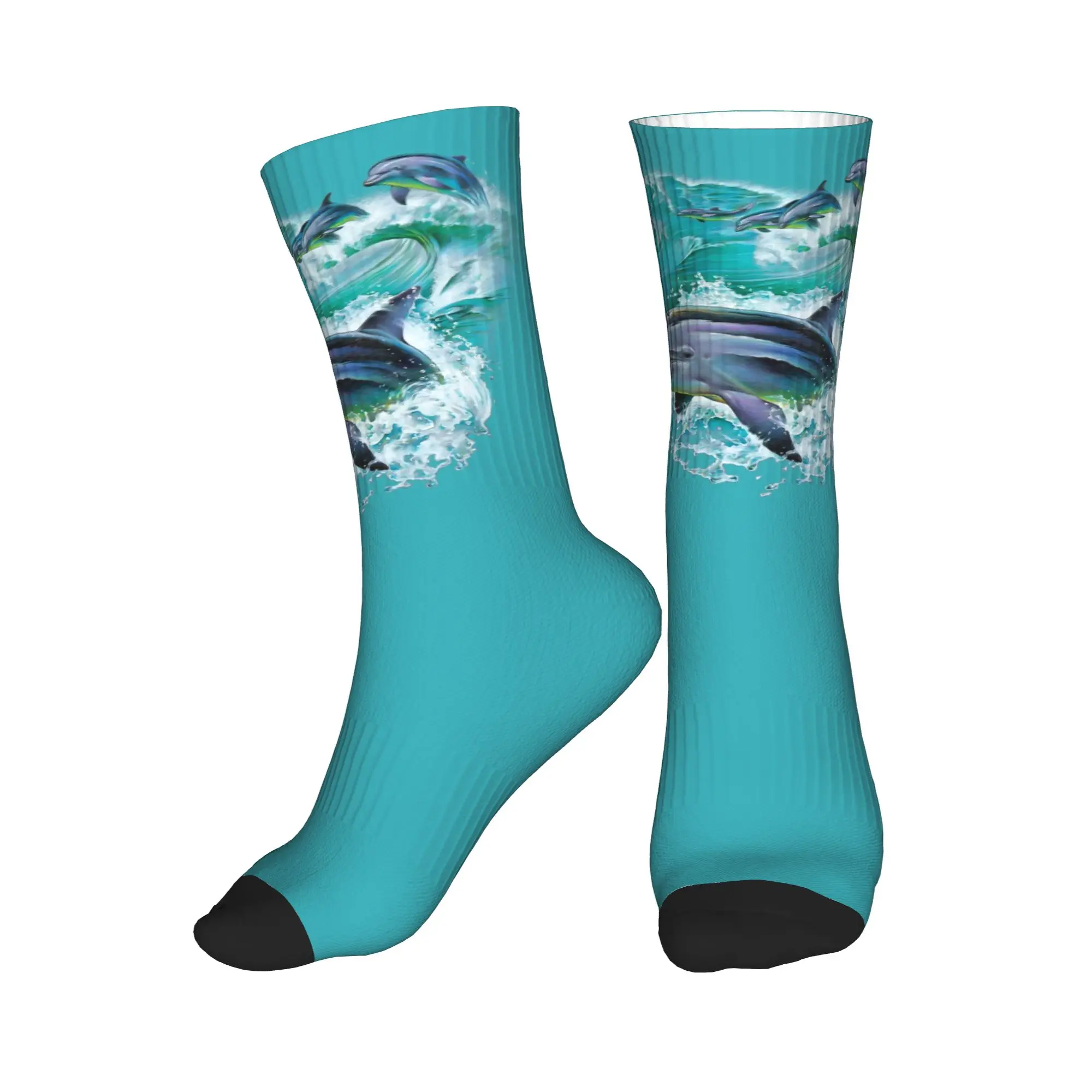 Носки All Seasons Dolphins Catching Waves Sport средней длины, супермягкие, в стиле хип-хоп, для мужчин и женщин
Носки All Seasons Dolphins Catching Waves Sport средней длины, супермягкие, в стиле хип-хоп, для мужчин и женщин