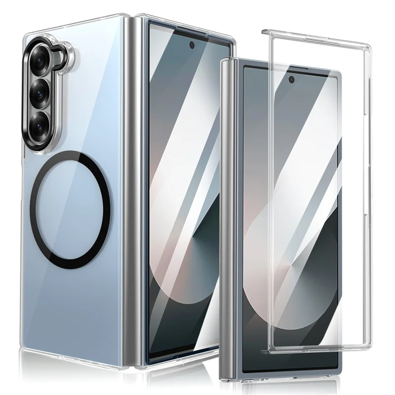 For Samsung Galaxy Z Fold 6 4 3 5 5G Highly Transparent PC Magnetic Phone Case For Magsafe Screen Protector Film Shockproof Case
For Samsung Galaxy Z Fold 6 4 3 5 5G Highly Transparent PC Magnetic Phone Case For Magsafe Screen Protector Film Shockproof Case