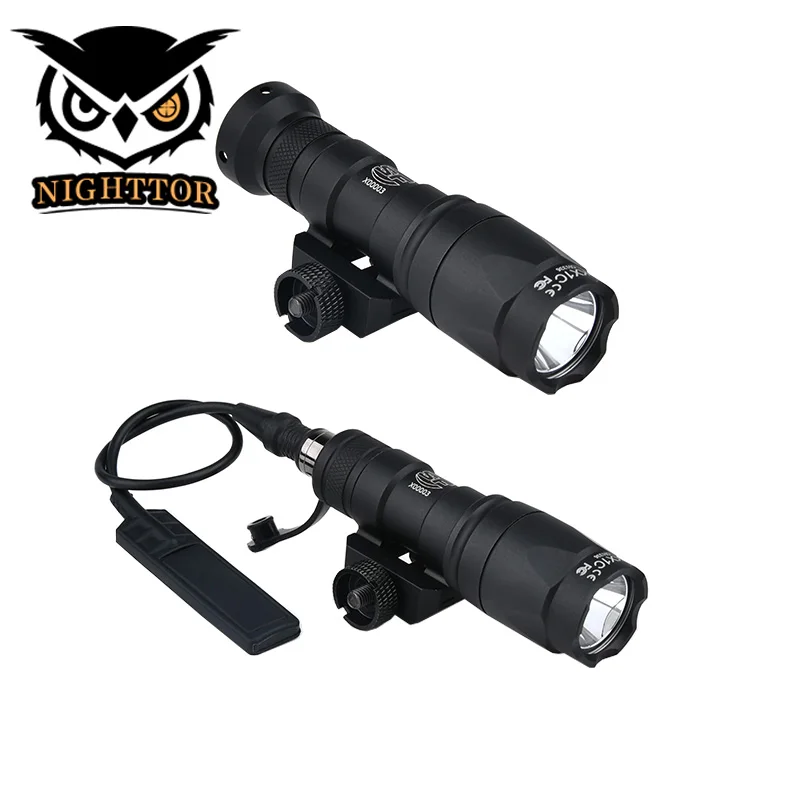 WADSN Tactical SureFire M300 M600B M600C Flashlight Picatinny Rail Compatible Scout Light Outdoor Portable Illumination Tool
WADSN Tactical SureFire M300 M600B M600C Flashlight Picatinny Rail Compatible Scout Light Outdoor Portable Illumination Tool
