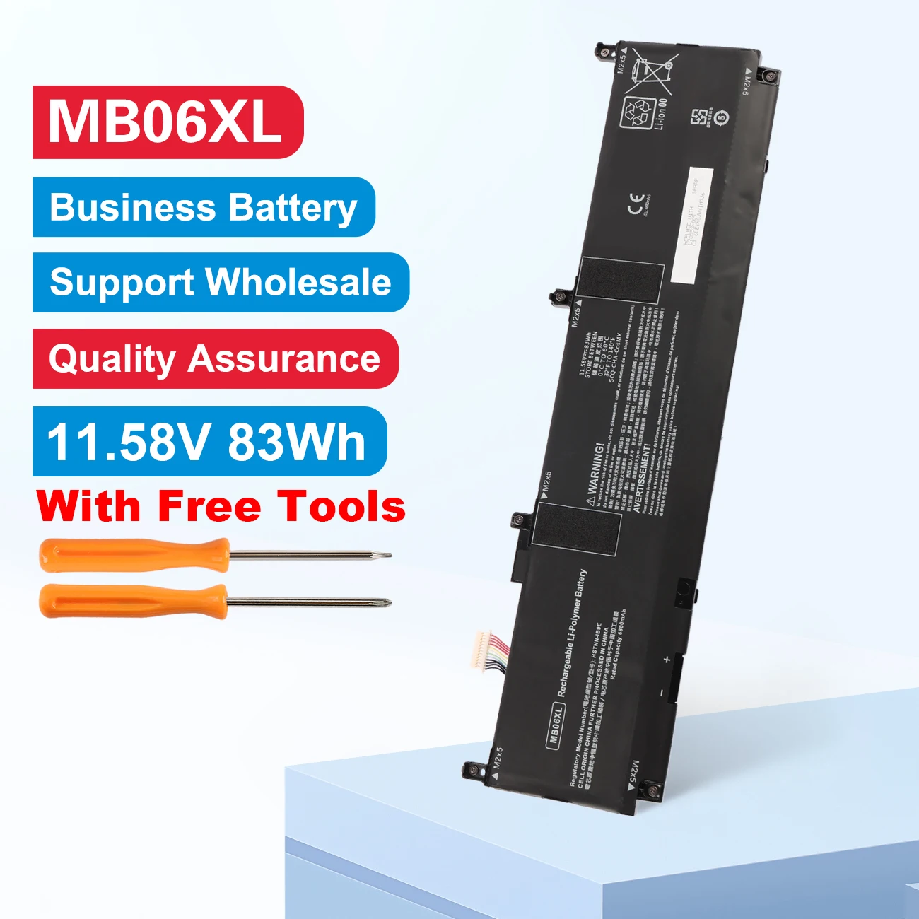 Аккумулятор для ноутбука MB06XL для серии мобильных рабочих станций HP ZBook Studio G7 G8, L78553-005, L78553-002, HSTNN-IB9E, L77973-1C1
Аккумулятор для ноутбука MB06XL для серии мобильных рабочих станций HP ZBook Studio G7 G8, L78553-005, L78553-002, HSTNN-IB9E, L77973-1C1