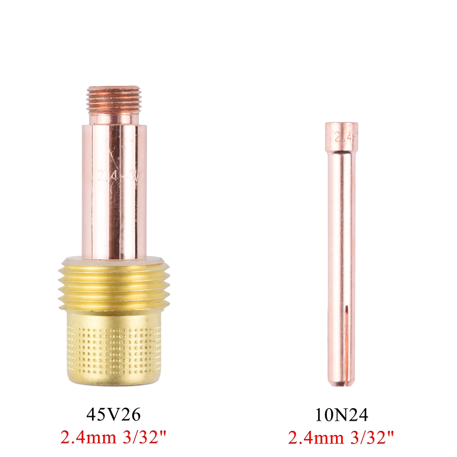 1,0/1,6/2,4/3,2/4,0 мм Цанга TIG Корпус Газовая Линза Цанга 10N22 10N23 10N24 10N25 54N20 45V24 45V25 45V26 45V27 45V28 Для WP17 18 26
1,0/1,6/2,4/3,2/4,0 мм Цанга TIG Корпус Газовая Линза Цанга 10N22 10N23 10N24 10N25 54N20 45V24 45V25 45V26 45V27 45V28 Для WP17 18 26