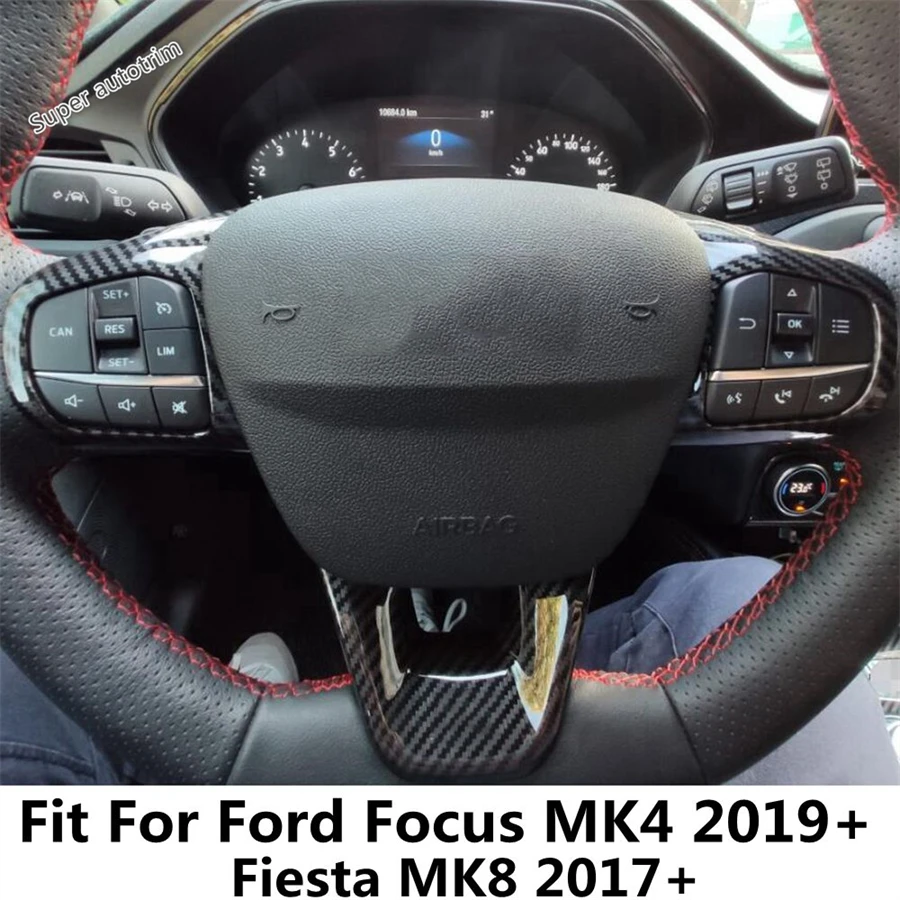 Steering Wheel Button Frame Cover Trim Fit For Ford Focus MK4 2019 - 2025 / Fiesta MK8 2017 - 2025 Carbon Fiber Look Interior
Steering Wheel Button Frame Cover Trim Fit For Ford Focus MK4 2019 - 2025 / Fiesta MK8 2017 - 2025 Carbon Fiber Look Interior