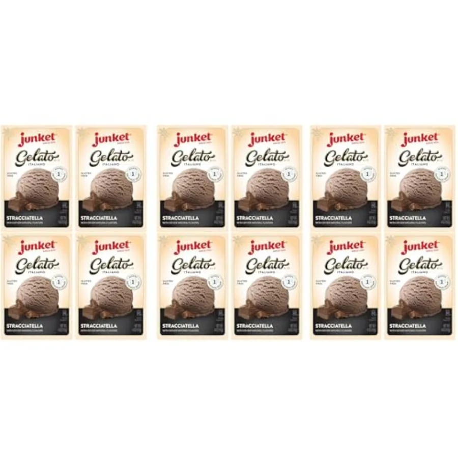 Gelato Mix: Stracciatella Vanilla Chocolate Homemade Gelato Ice Cream Mix for Ice Cream Maker or Stir By Hand, Start to Finish
Gelato Mix: Stracciatella Vanilla Chocolate Homemade Gelato Ice Cream Mix for Ice Cream Maker or Stir By Hand, Start to Finish