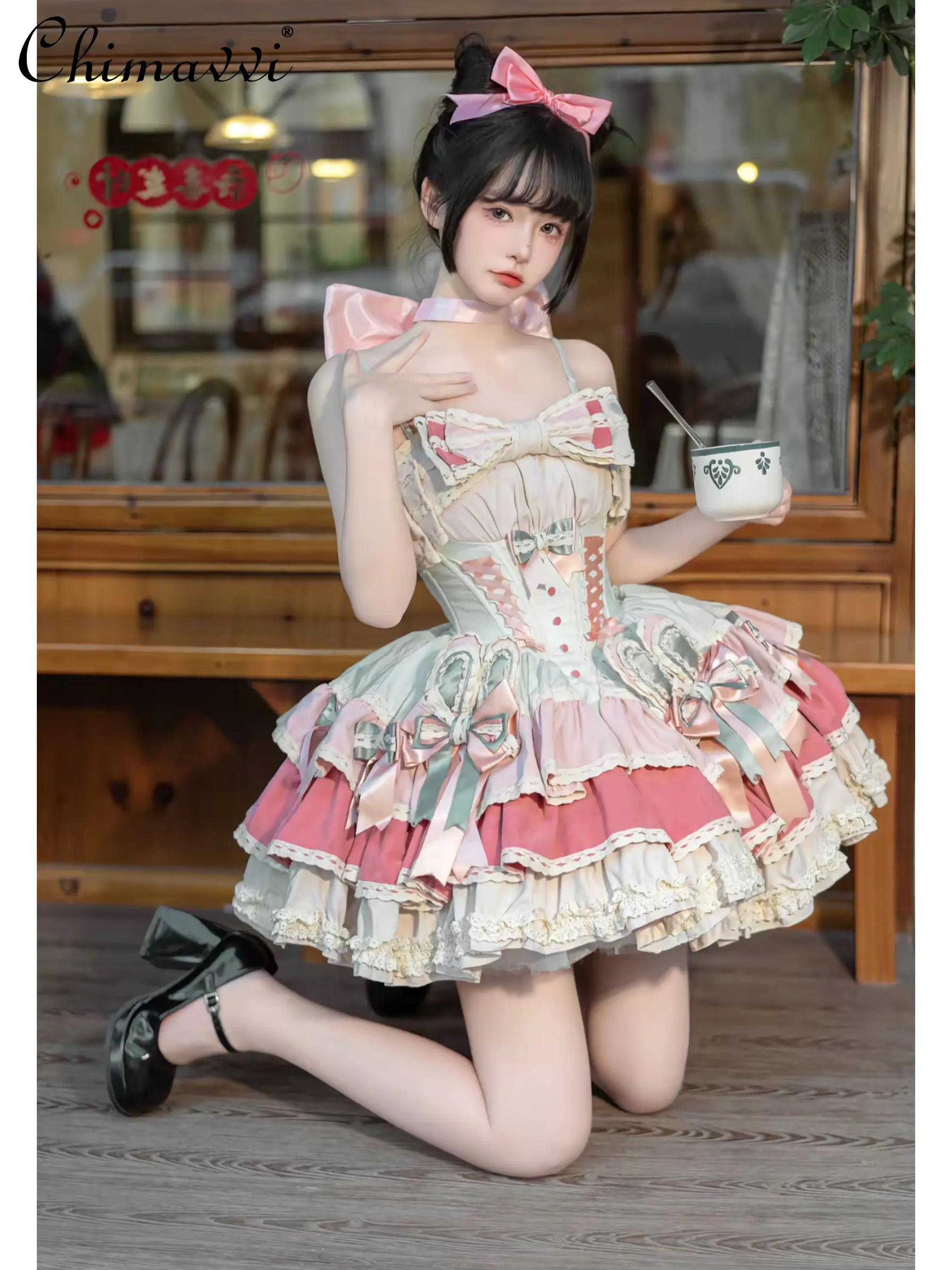 Французское платье в стиле сладкой лолиты, весна-лето 2026, новое, милое, для девочек, на день рождения, элегантное, пышное, многослойное, для женщин
Французское платье в стиле сладкой лолиты, весна-лето 2026, новое, милое, для девочек, на день рождения, элегантное, пышное, многослойное, для женщин