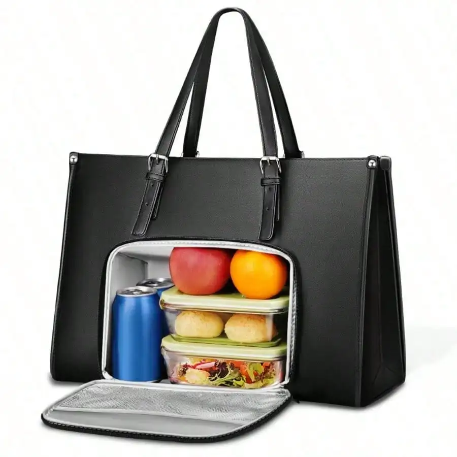 Multifunctional Two-In-One Ladies' Handbag - Office Commuting Laptop Bag + Mom Bag For Traveling With Kids! 15.6-Inch Laptop Compartment + Insulated Lunch/Infant Food Storage Area. This One Bag Solves All Your Work And Parenting Needs For Working Moms.
Multifunctional Two-In-One Ladies' Handbag - Office Commuting Laptop Bag + Mom Bag For Traveling With Kids! 15.6-Inch Laptop Compartment + Insulated Lunch/Infant Food Storage Area. This One Bag Solves All Your Work And Parenting Needs For Working Moms.