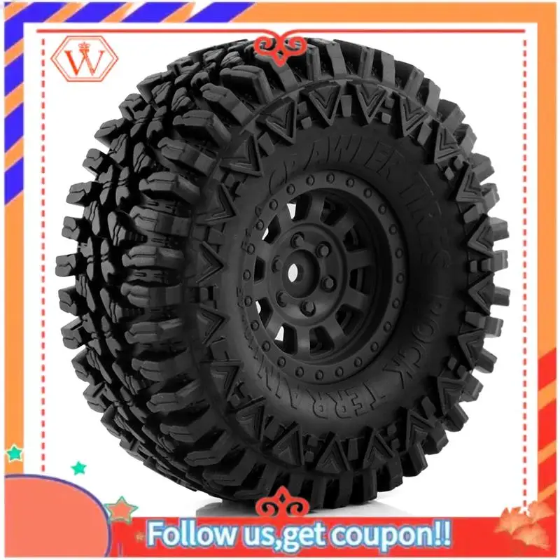 4PCS 110Mm Wheels Tires For 1/10 RC Rock Crawler Axial SCX10 SCX10 II 90046 TRX4 RC4WD D90 RC Car Replacement Red
4PCS 110Mm Wheels Tires For 1/10 RC Rock Crawler Axial SCX10 SCX10 II 90046 TRX4 RC4WD D90 RC Car Replacement Red