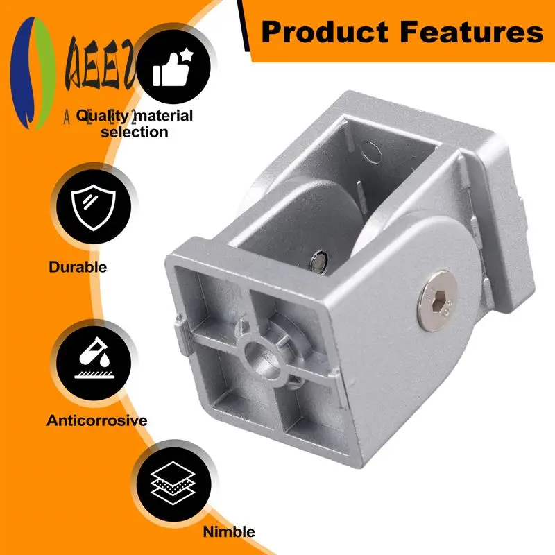 AEE2-Aluminum Extrusion Profile Die-Cast Zinc Alloy Flexible Pivot Joint Connector For Aluminum Profile
AEE2-Aluminum Extrusion Profile Die-Cast Zinc Alloy Flexible Pivot Joint Connector For Aluminum Profile