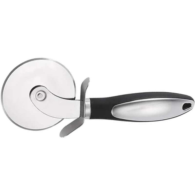 Stainless Steel Pizza Cutter Wheel, Sharp Blade with Protective Guard, Non-Slip Ergonomic Handle, Easy to Clean, Ideal for Cutting Pizza, Pies, Flatbreads & Homemade Bakes, Durable Kitchen Tool for Home & Commercial Use
Stainless Steel Pizza Cutter Wheel, Sharp Blade with Protective Guard, Non-Slip Ergonomic Handle, Easy to Clean, Ideal for Cutting Pizza, Pies, Flatbreads & Homemade Bakes, Durable Kitchen Tool for Home & Commercial Use