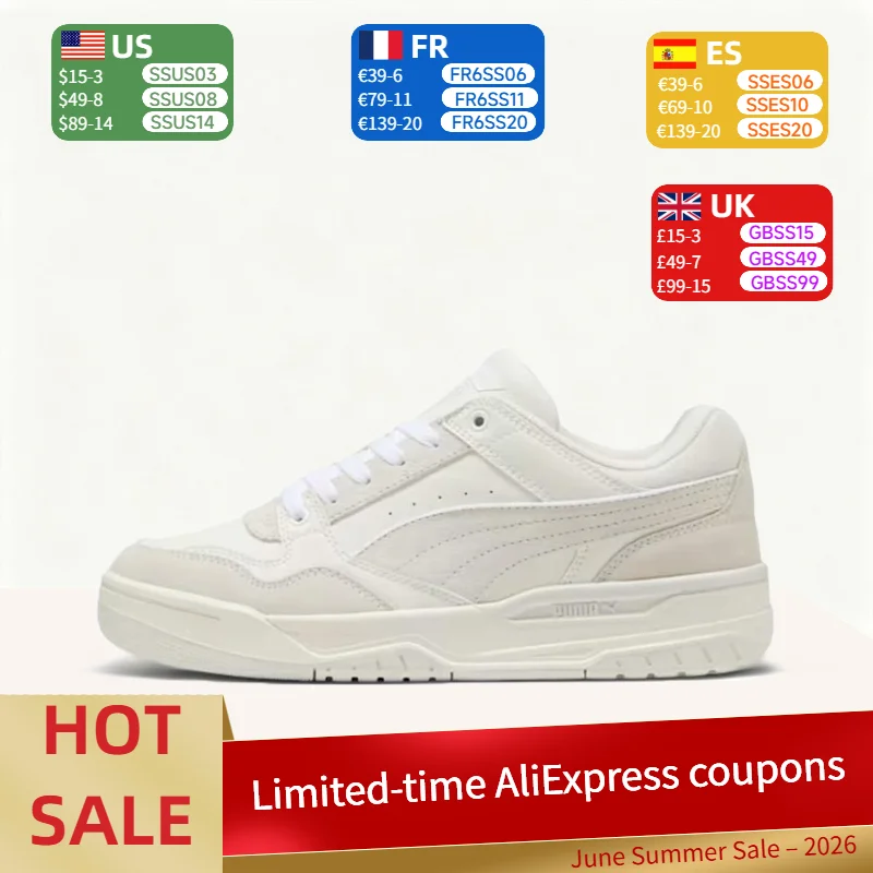 Puma REBOUND: Comfortable, Durable, Versatile, Breathable, Supportive, Snug-Fitting Low-Top Sneakers (Unisex) - White 400214-02
Puma REBOUND: Comfortable, Durable, Versatile, Breathable, Supportive, Snug-Fitting Low-Top Sneakers (Unisex) - White 400214-02