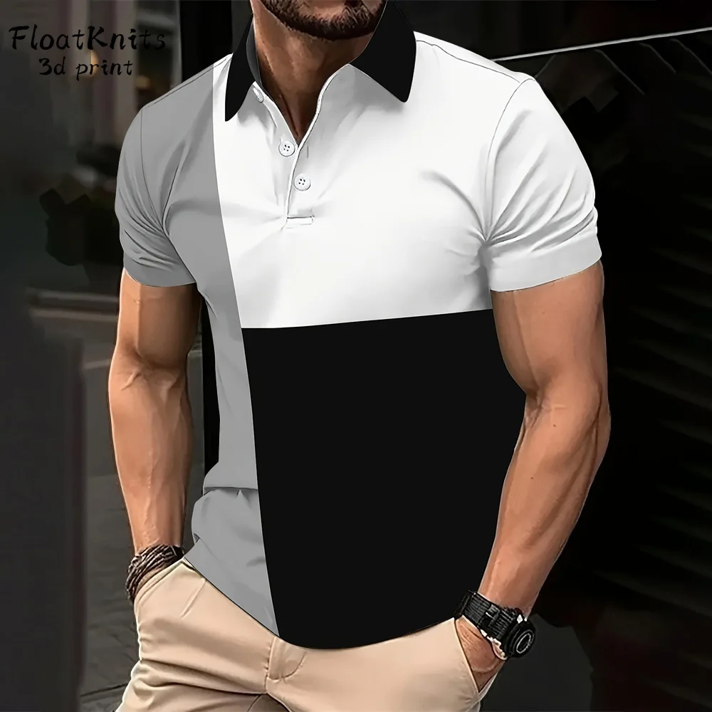 Color Block Print Polo Shirts for Men Summer Fashions Men's Clothing T-Shirt Men Short Sleeve Tee Lapel Polo New in Tops & Tees
Color Block Print Polo Shirts for Men Summer Fashions Men's Clothing T-Shirt Men Short Sleeve Tee Lapel Polo New in Tops & Tees