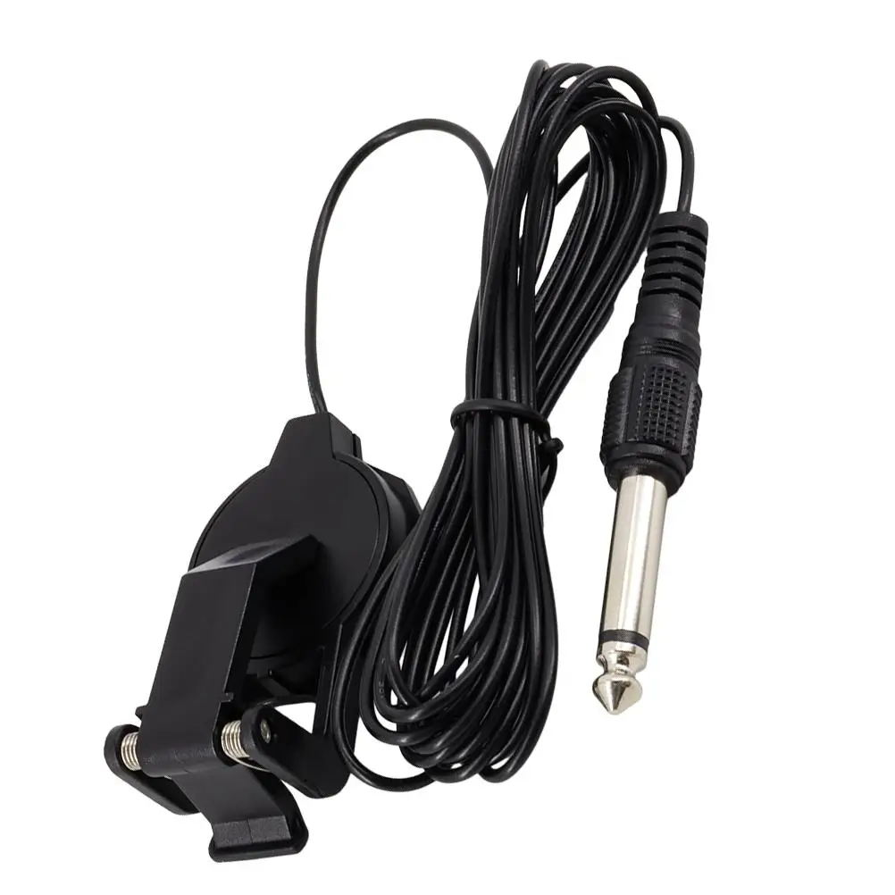 Black Clip Guitar Pickup for Folk Guitars Sturdy Spring Plastic Easy Use Sound Capture Accessories Replacement Part Guitar Parts
Black Clip Guitar Pickup for Folk Guitars Sturdy Spring Plastic Easy Use Sound Capture Accessories Replacement Part Guitar Parts