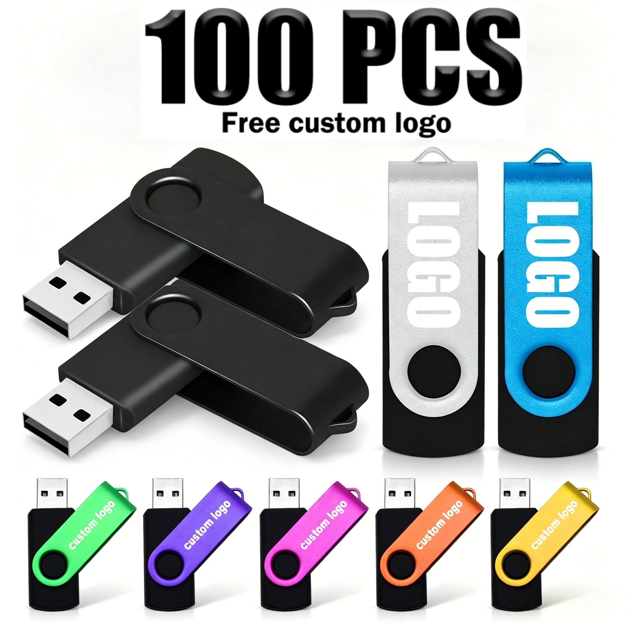 100pcs/lot Free Custom Logo Metal 2.0 USB Flash Drive 4GB 8GB 16GB Memory Stick Pen Drive 32GB 64GB 1GB 2GB Creative Flash Disk
100pcs/lot Free Custom Logo Metal 2.0 USB Flash Drive 4GB 8GB 16GB Memory Stick Pen Drive 32GB 64GB 1GB 2GB Creative Flash Disk
