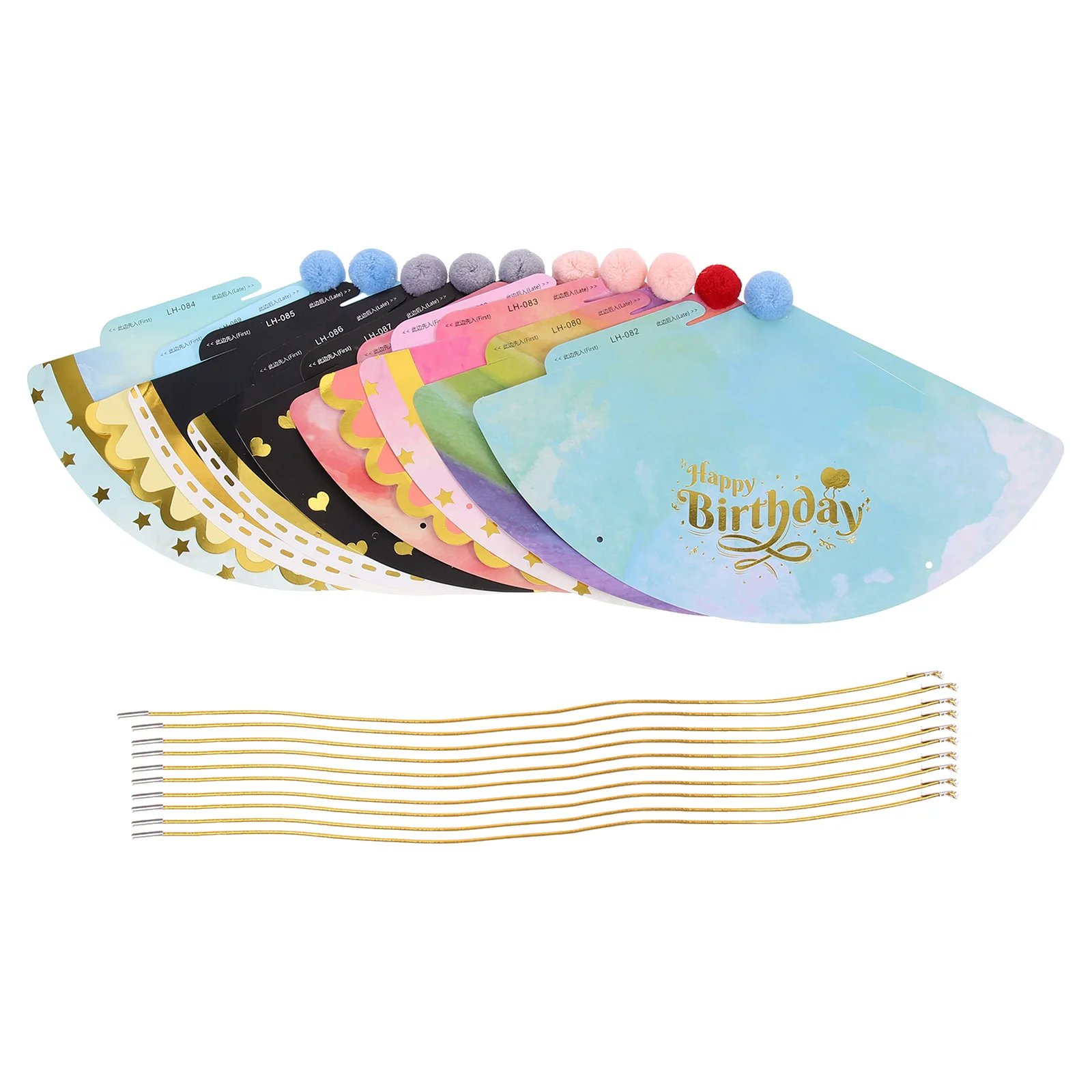 10Pcs Adorable Dog Birthday Hats Creative Pet Party Caps for Small Medium Pets Eye-Catching Decorative Headgear
10Pcs Adorable Dog Birthday Hats Creative Pet Party Caps for Small Medium Pets Eye-Catching Decorative Headgear