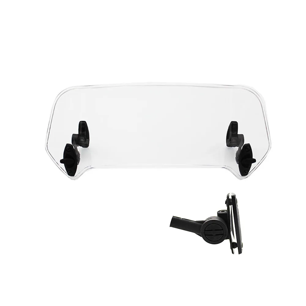 Motorcycle windshield extension adjustable spoiler clip type windshield deflector, suitable for Honda BMW F800 R1200GS Kawasaki
Motorcycle windshield extension adjustable spoiler clip type windshield deflector, suitable for Honda BMW F800 R1200GS Kawasaki