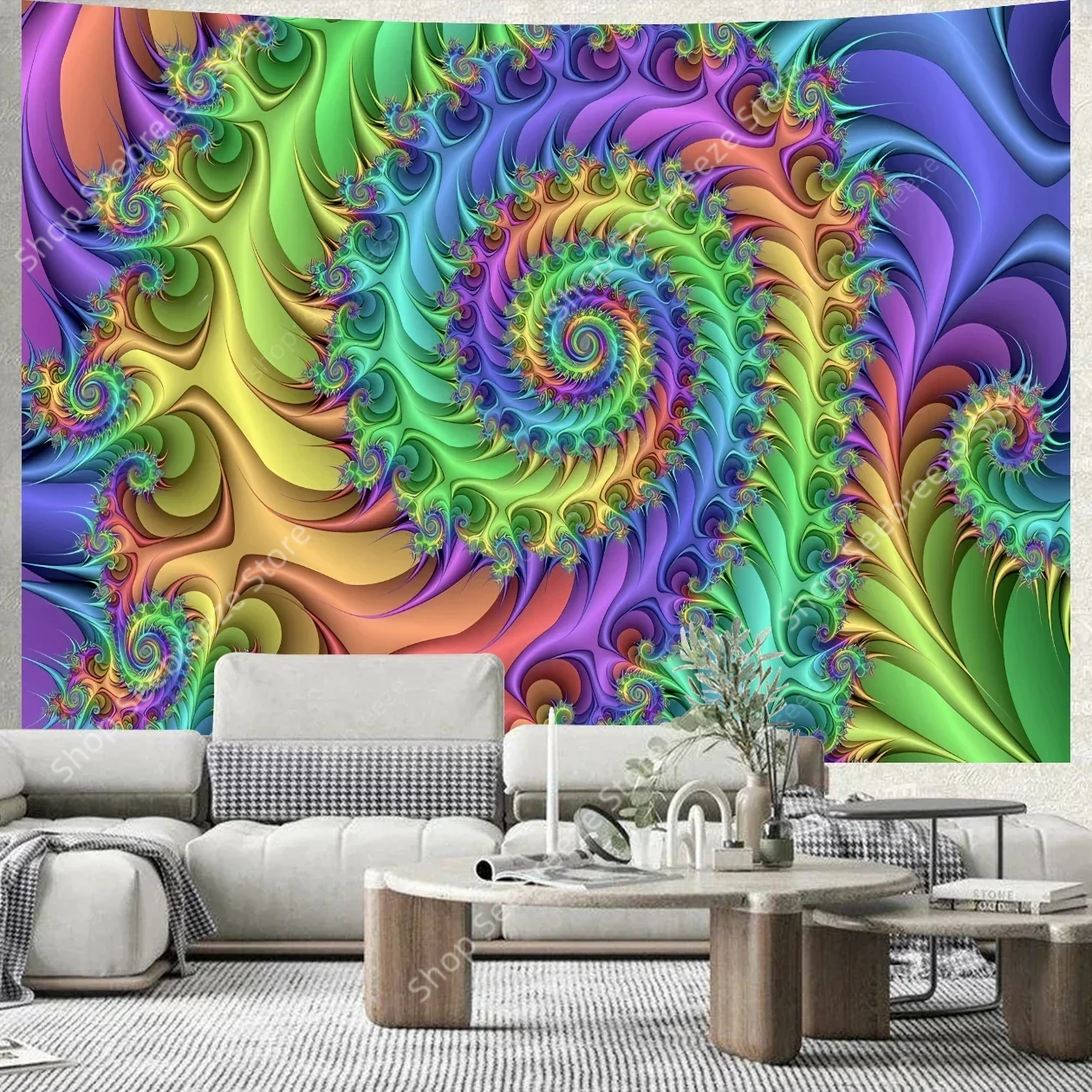 Bohemian Psychedelic Fractal Tapestry Wall Art Vibrant Rainbow Swirls Meditation Yoga Room Decor Cosmic Spiritual Journey Home
Bohemian Psychedelic Fractal Tapestry Wall Art Vibrant Rainbow Swirls Meditation Yoga Room Decor Cosmic Spiritual Journey Home
