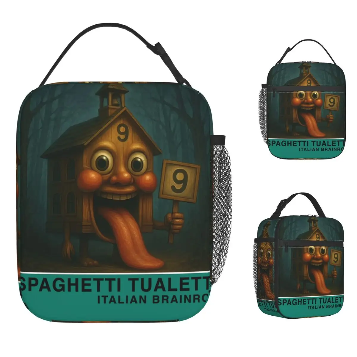 Итальянская сумка для обеда Brainrot La Esok Sikola, женская сумка-холодильник с графическим рисунком, повседневная сумка-холодильник для пикника, портативная водонепроницаемая термосумка для обеда
Итальянская сумка для обеда Brainrot La Esok Sikola, женская сумка-холодильник с графическим рисунком, повседневная сумка-холодильник для пикника, портативная водонепроницаемая термосумка для обеда