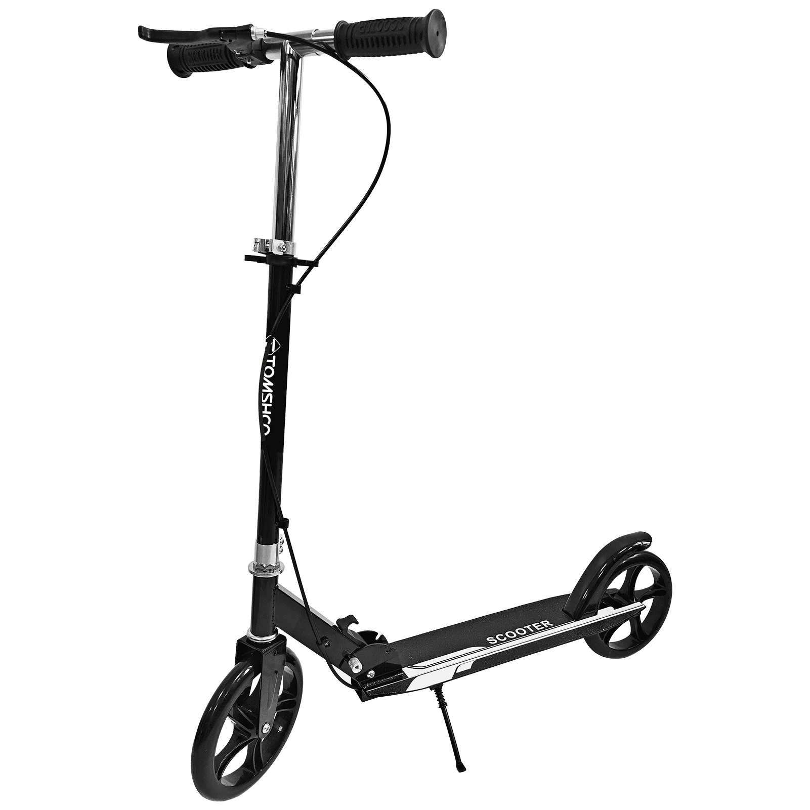 Scooter for Teens and Adults with Dual Brake System Big PU Wheels One Button Folding Adjustable Height Scooter for Ages 8and Up
Scooter for Teens and Adults with Dual Brake System Big PU Wheels One Button Folding Adjustable Height Scooter for Ages 8and Up