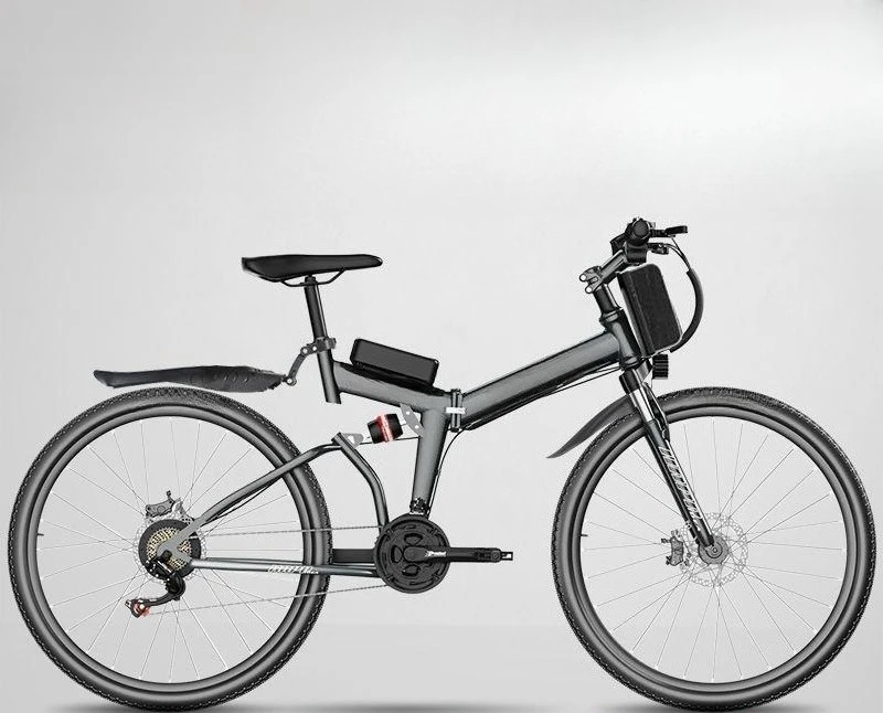 Variable speed double disc off-road electric mountain bike bicycle adult men and women folding lithium battery 36V
Variable speed double disc off-road electric mountain bike bicycle adult men and women folding lithium battery 36V
