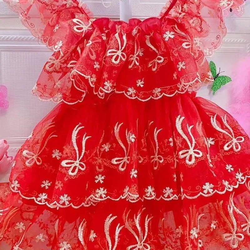 Cross-dressing JSK Embroidery Dress Sexy Girl Sissy Maid COS ABDL Mini Dress Bowknot Lace Ruffle Sweet Princess Tulle Dress Tops
Cross-dressing JSK Embroidery Dress Sexy Girl Sissy Maid COS ABDL Mini Dress Bowknot Lace Ruffle Sweet Princess Tulle Dress Tops