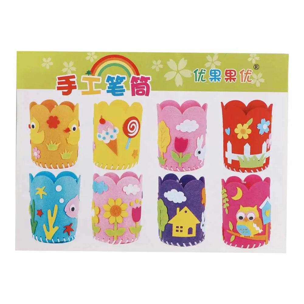 Kid Gifts For Children Material Pack DIY Craft Crafts Toys DIY Pen Holder DIY Pencil Holder Handwork Pen Container Non-Woven
Kid Gifts For Children Material Pack DIY Craft Crafts Toys DIY Pen Holder DIY Pencil Holder Handwork Pen Container Non-Woven