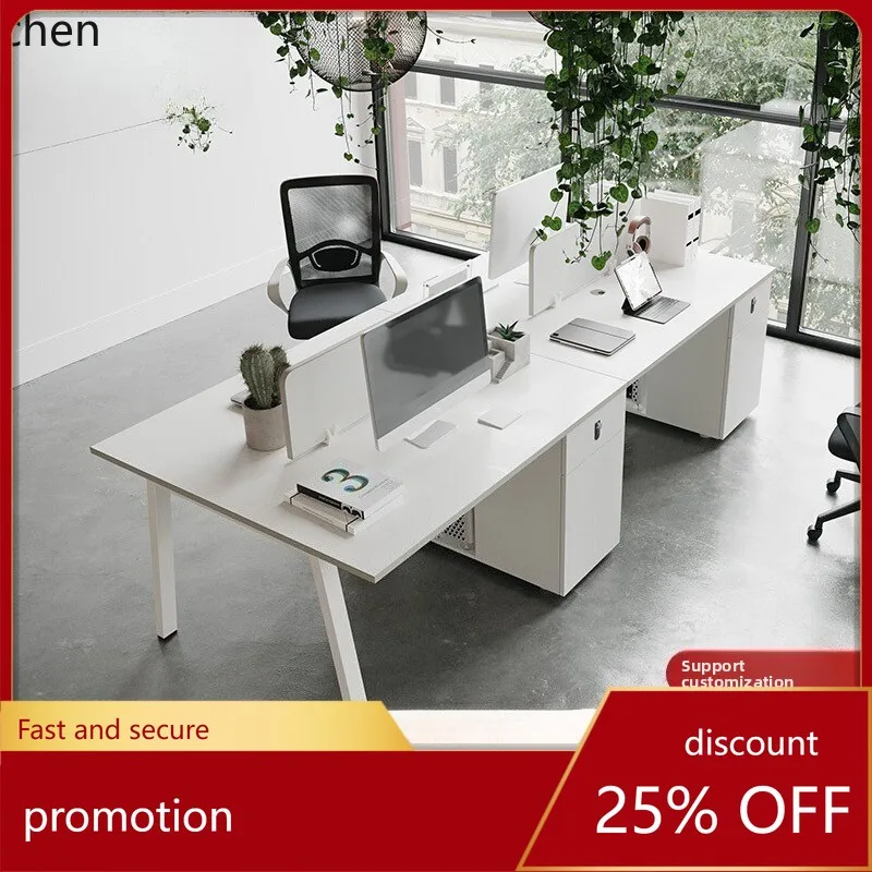 HT simple modern staff office desk and chair combination environmentally friendly workstation screen partition card space
HT simple modern staff office desk and chair combination environmentally friendly workstation screen partition card space