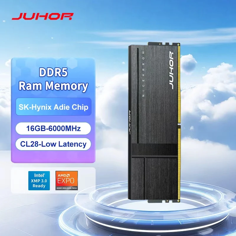 Игровая оперативная память JUHOR DDR5 16 ГБ 6000 МГц, высокопроизводительная, CL28
Игровая оперативная память JUHOR DDR5 16 ГБ 6000 МГц, высокопроизводительная, CL28
