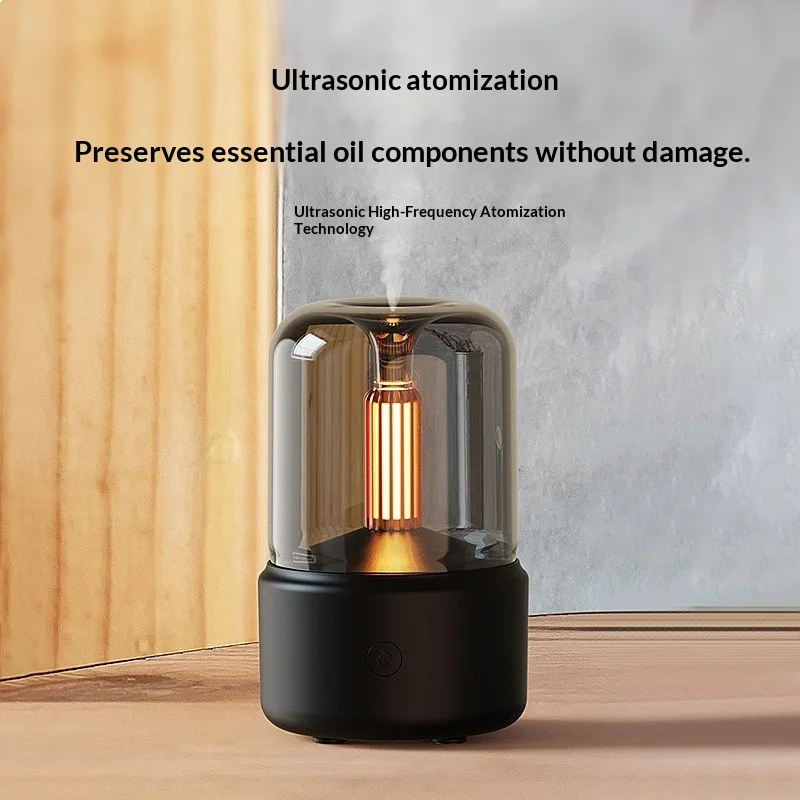 Ultrasonic Aromatherapy Diffuser Humidifier Small Home Candle Lamp Essential Oil Machine
Ultrasonic Aromatherapy Diffuser Humidifier Small Home Candle Lamp Essential Oil Machine