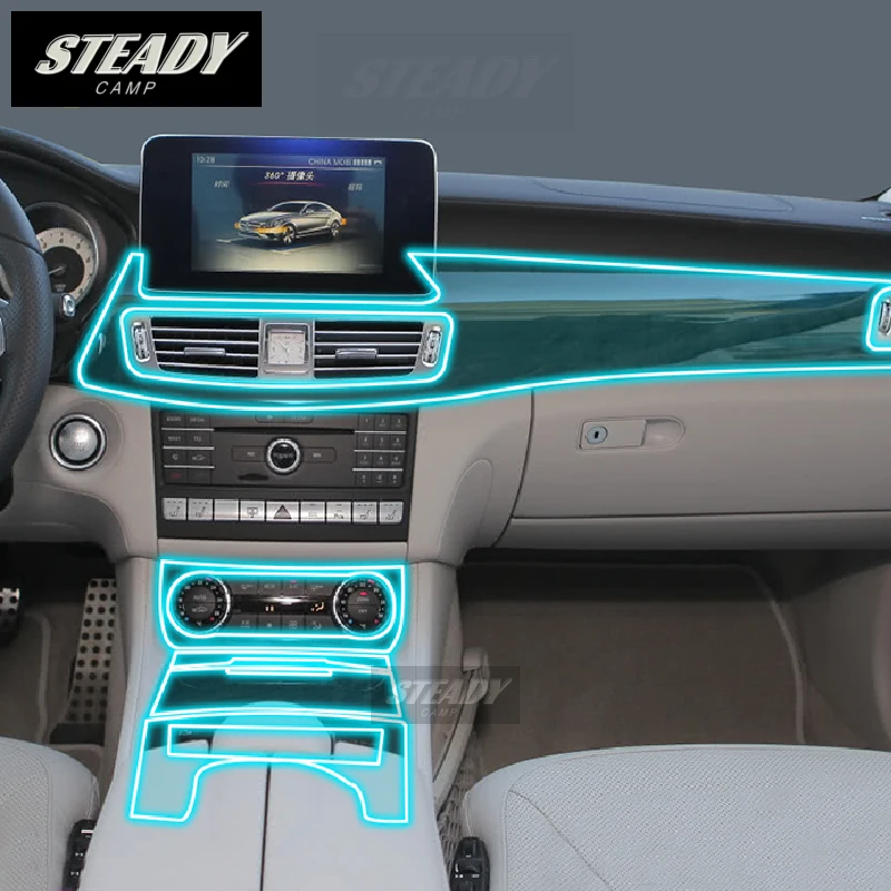 For Mercedes-Benz CLS 2013-2016 2017 Car Interior Center Console Transparent TPU Protective Film Anti-scratch Repair Accessories
For Mercedes-Benz CLS 2013-2016 2017 Car Interior Center Console Transparent TPU Protective Film Anti-scratch Repair Accessories