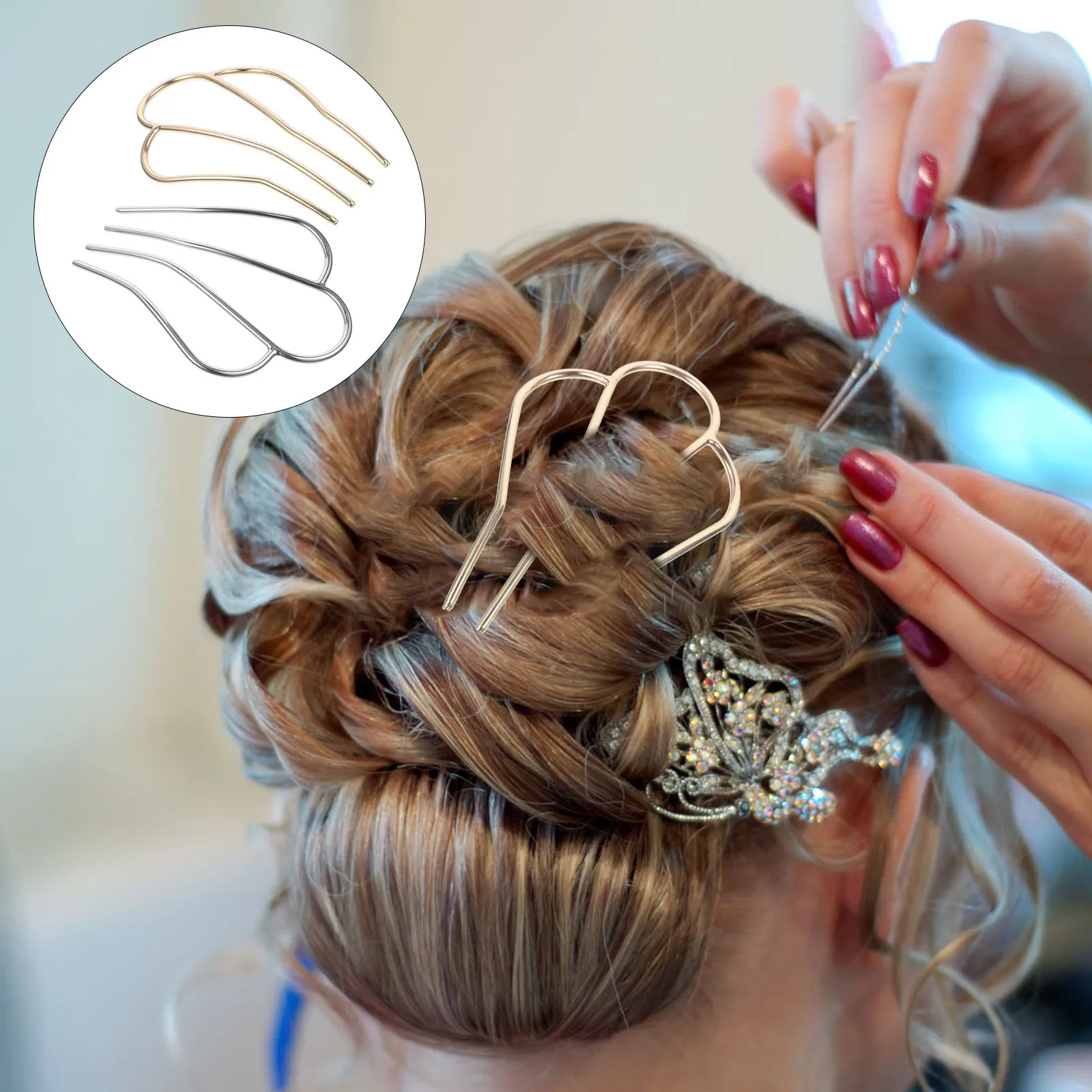 2pcs Metal Crown Hairpins Vintage Sticks Durable Elegant Women Accessories Lightweight Comfortable Long Lasting Style Decoration
2pcs Metal Crown Hairpins Vintage Sticks Durable Elegant Women Accessories Lightweight Comfortable Long Lasting Style Decoration