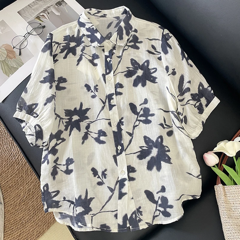 Женские блузки в китайском стиле, винтажные рубашки с принтом, модная свободная летняя одежда, хлопковые льняные женские топы с короткими рукавами
Женские блузки в китайском стиле, винтажные рубашки с принтом, модная свободная летняя одежда, хлопковые льняные женские топы с короткими рукавами