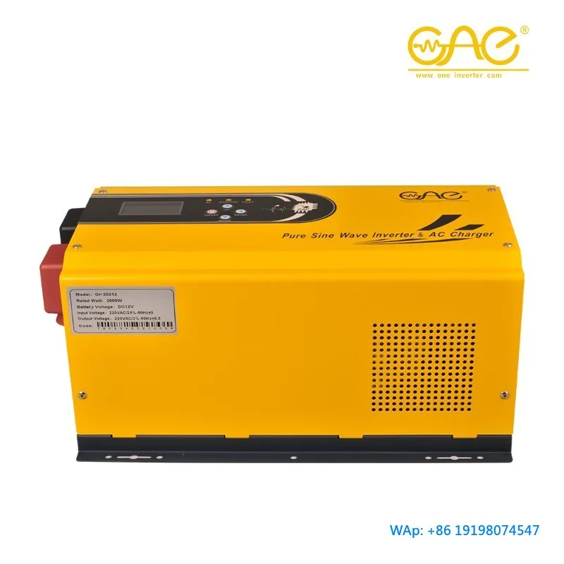 12V 220V 5KW Pure Sine Wave Power Inverter
12V 220V 5KW Pure Sine Wave Power Inverter