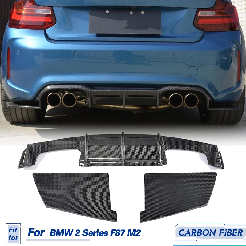 Car Rear Bumper Diffuser Lip Carbon Fiber For BMW F87 M2 M2C 2016 2017 Auto Racing Rear Diffuser Apron Protector Forged Carbon
Car Rear Bumper Diffuser Lip Carbon Fiber For BMW F87 M2 M2C 2016 2017 Auto Racing Rear Diffuser Apron Protector Forged Carbon