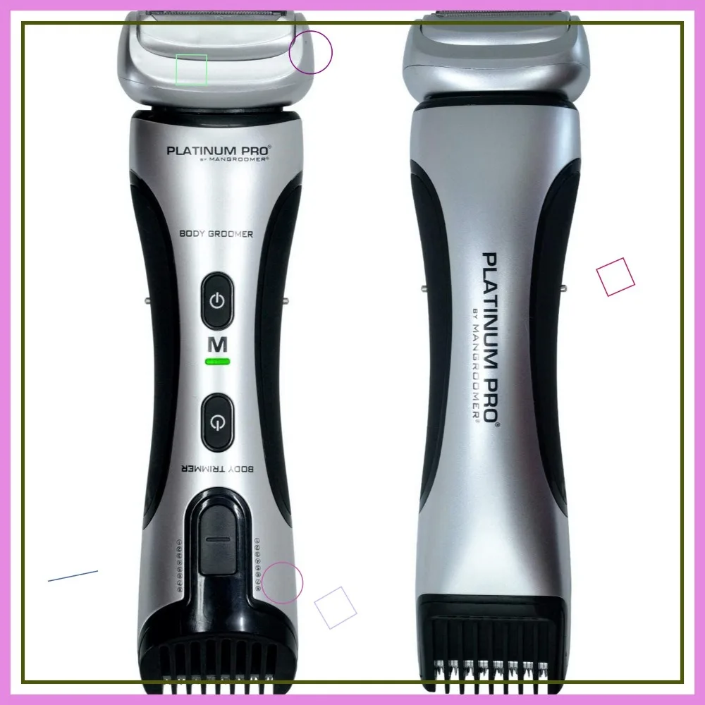 New Body Groomer & Trimmer with Lithium Max Battery, Bonus Foil and Case
New Body Groomer & Trimmer with Lithium Max Battery, Bonus Foil and Case