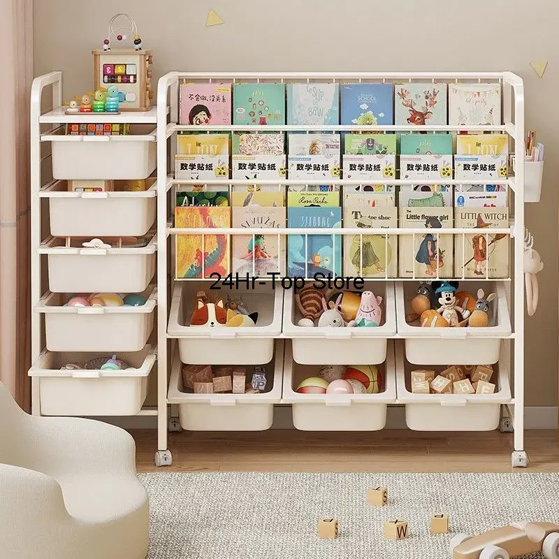 Simple Bookshelves Household Floor Shelves Children's Picture Book Organizer Multi-layer Toy Storage Shelves, Baby Bookcases
Simple Bookshelves Household Floor Shelves Children's Picture Book Organizer Multi-layer Toy Storage Shelves, Baby Bookcases