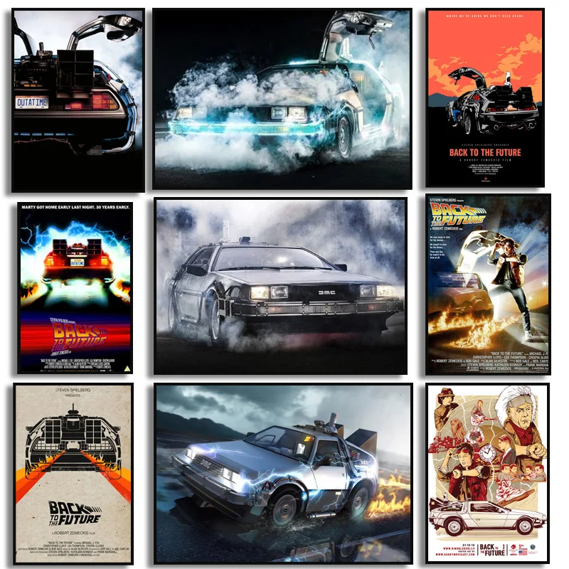 Retro Back To The Future Classic Movie Print Art Canvas Poster For Living Room Decor Home Wall Picture
Retro Back To The Future Classic Movie Print Art Canvas Poster For Living Room Decor Home Wall Picture