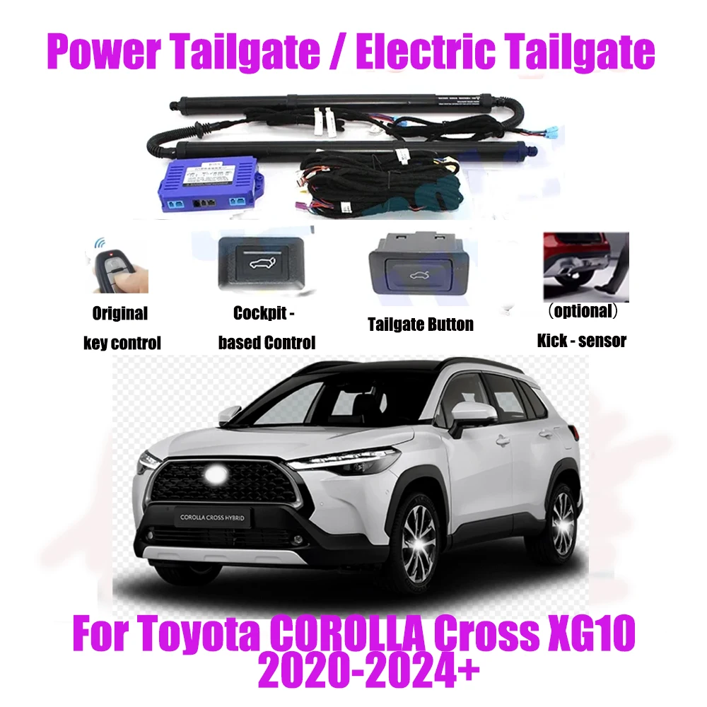 For Toyota COROLLA Cross XG10 2020-2024+ Car Automatic Lifting kit Opening Trunk Intelligent Electric Lift Tailgate
For Toyota COROLLA Cross XG10 2020-2024+ Car Automatic Lifting kit Opening Trunk Intelligent Electric Lift Tailgate
