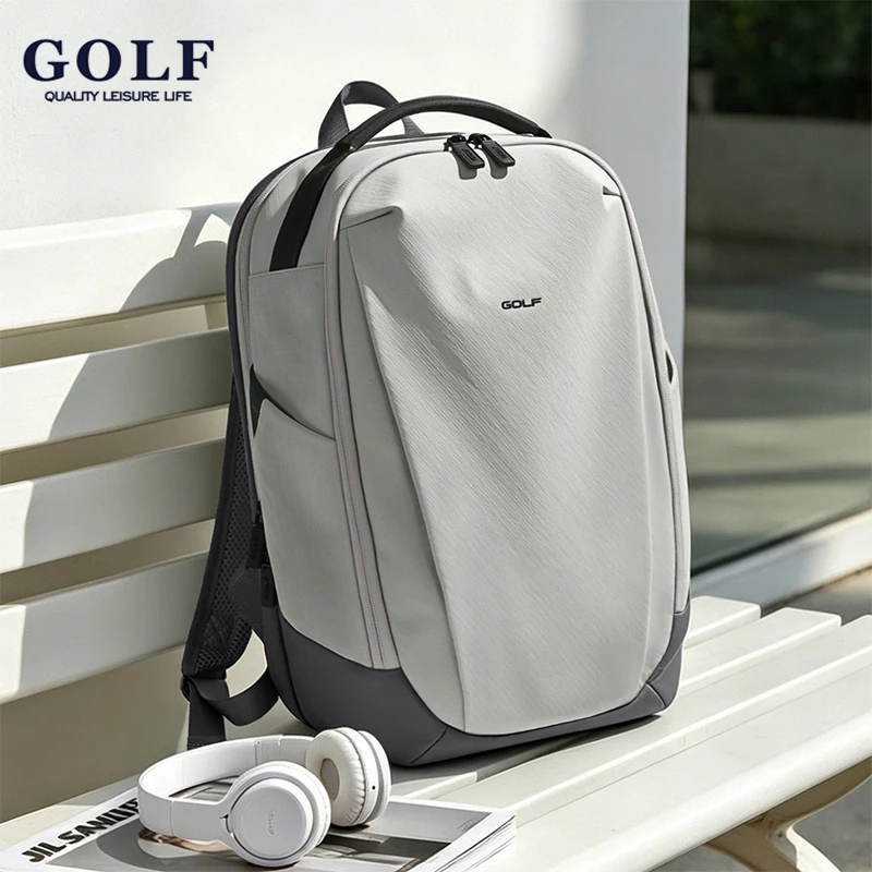GOLF QUALITY Men's 15.6 Inch Laptop Backpack Large Capacity Anti-theft Casual Lightweight Business Travel Backpack Waterproof
GOLF QUALITY Men's 15.6 Inch Laptop Backpack Large Capacity Anti-theft Casual Lightweight Business Travel Backpack Waterproof
