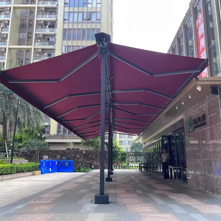 Heavy Duty 5m Retractable Outdoor Awning Super Strong Aluminum Frame Acrylic Sail Maximum Projection for Patio Window Shade
Heavy Duty 5m Retractable Outdoor Awning Super Strong Aluminum Frame Acrylic Sail Maximum Projection for Patio Window Shade