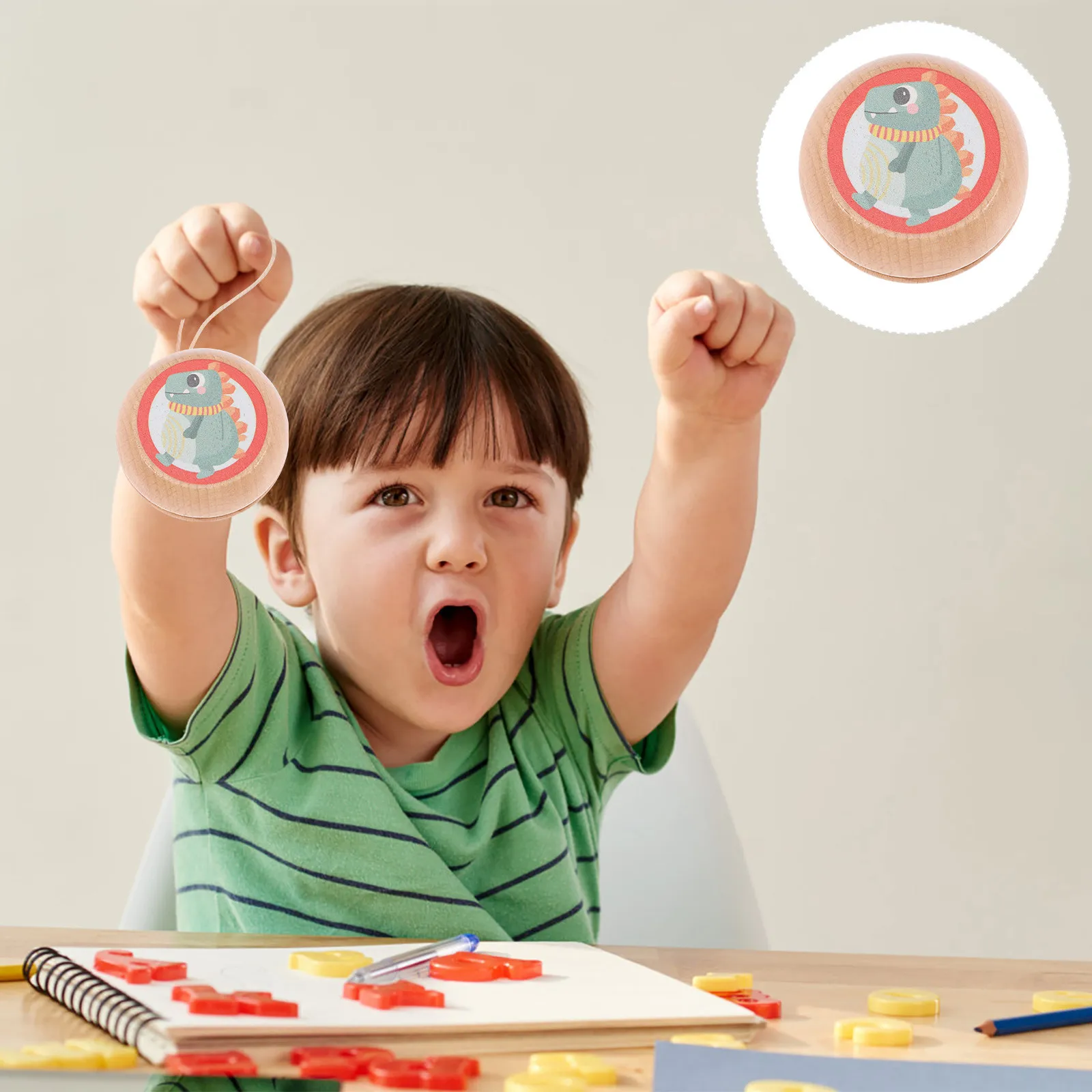 Cartoon Responsive Animal Pattern Yo-yo Color Toy Toys Creative Children's Outdoor Plaything
Cartoon Responsive Animal Pattern Yo-yo Color Toy Toys Creative Children's Outdoor Plaything