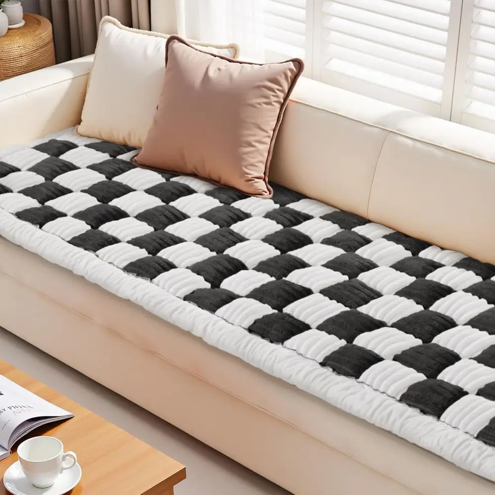 Washable Pet Couch Cover, Love Seat Protector, 70x210cm Black
Washable Pet Couch Cover, Love Seat Protector, 70x210cm Black