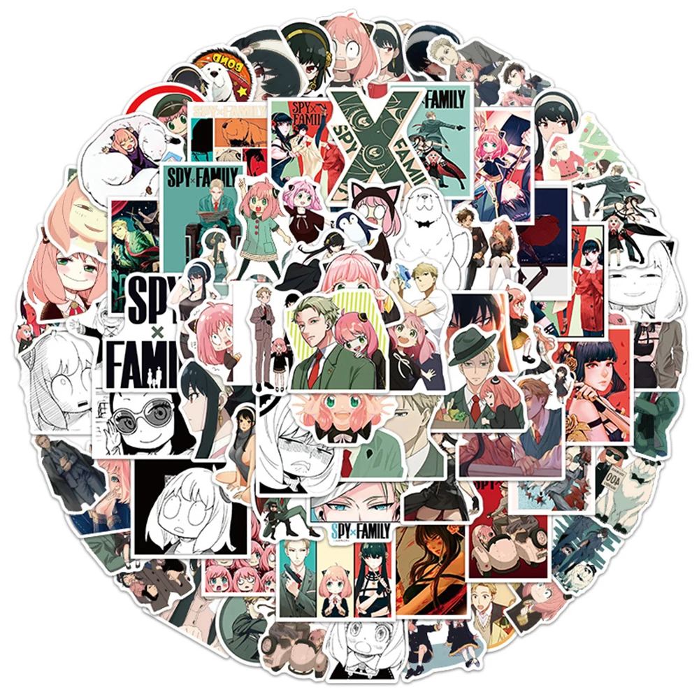 10/30/50/100pcs SPY×FAMILY Anime Anya Forger Stickers Waterproof DIY Scrapbook Guitar Fridge Phone Funny Graffiti Decals Packing
10/30/50/100pcs SPY×FAMILY Anime Anya Forger Stickers Waterproof DIY Scrapbook Guitar Fridge Phone Funny Graffiti Decals Packing