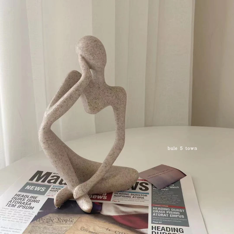 Ins Style Thinker Decorations Small Abstract Character Bedroom Home Decoration Creative Living Room Art Statue Decorations
Ins Style Thinker Decorations Small Abstract Character Bedroom Home Decoration Creative Living Room Art Statue Decorations