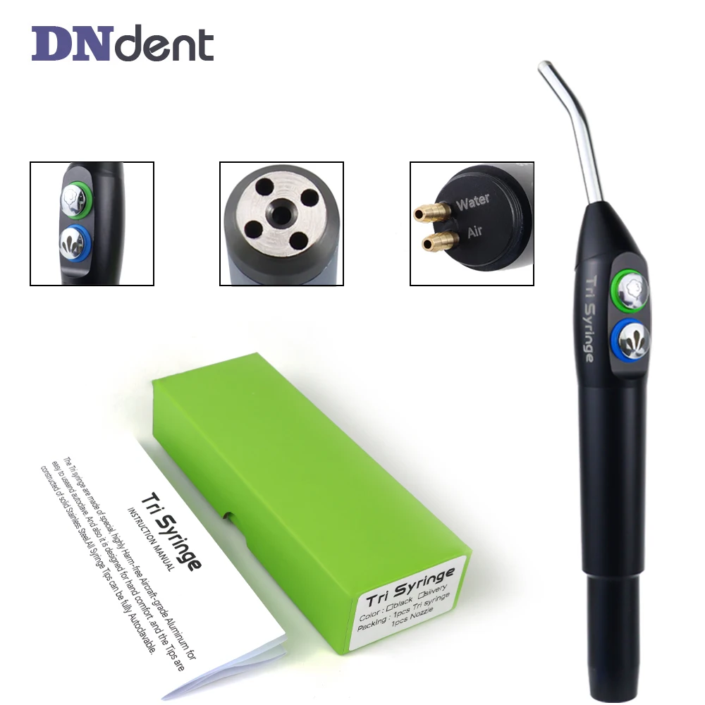 Dental Air Water 3 Way Syringe Handpiece For Air Triple Syringe Dental Cleaning Tool
Dental Air Water 3 Way Syringe Handpiece For Air Triple Syringe Dental Cleaning Tool