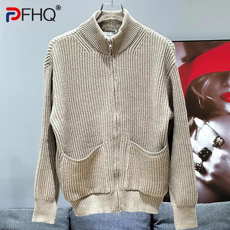 PFHQ Модный Универсальный Свободный вязаный кардиган, новый корейский популярный мужской повседневный топ на молнии с воротником-стойкой 21Z6532
PFHQ Модный Универсальный Свободный вязаный кардиган, новый корейский популярный мужской повседневный топ на молнии с воротником-стойкой 21Z6532