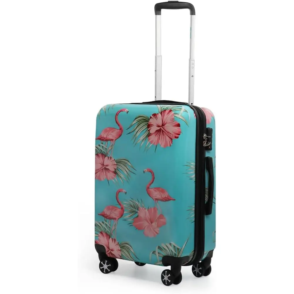 20 Inch Hardshell Spinner Luggage with TSA Lock - Lamingo/Lake Blue
20 Inch Hardshell Spinner Luggage with TSA Lock - Lamingo/Lake Blue