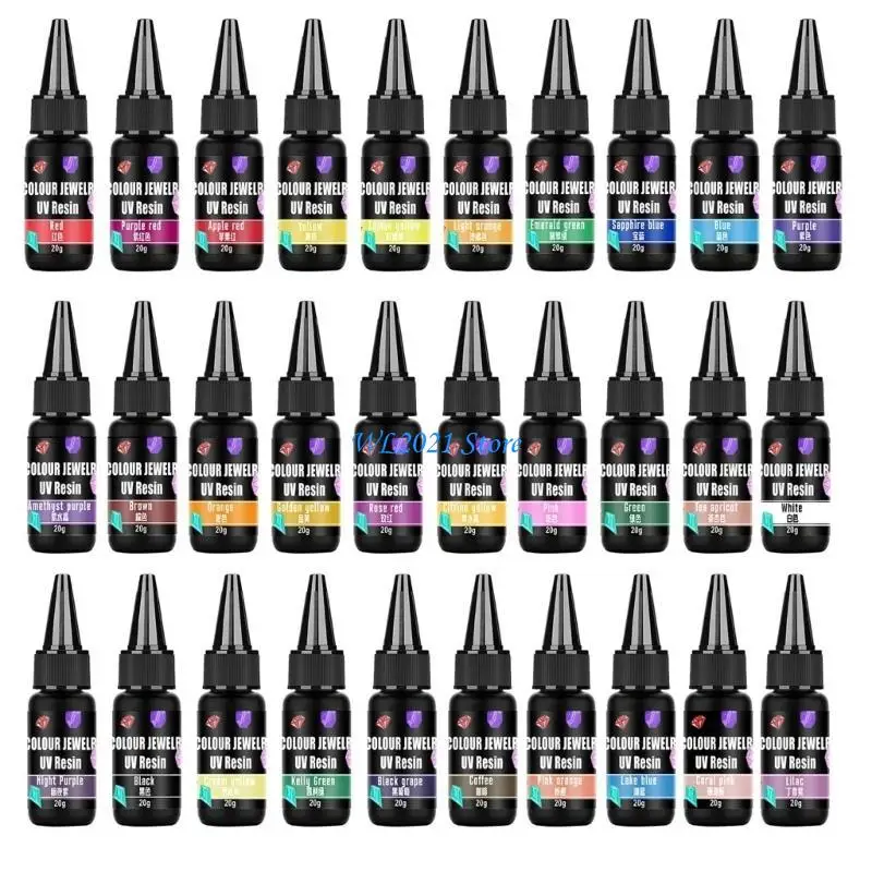 G5GC Dazzling UV Gel for Handmade Accessories 20ml Diamond Glitter Curing Epoxy Resin
G5GC Dazzling UV Gel for Handmade Accessories 20ml Diamond Glitter Curing Epoxy Resin